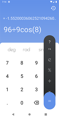 Calculator second Screen