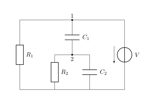 Linear Circuit with one CV Loop