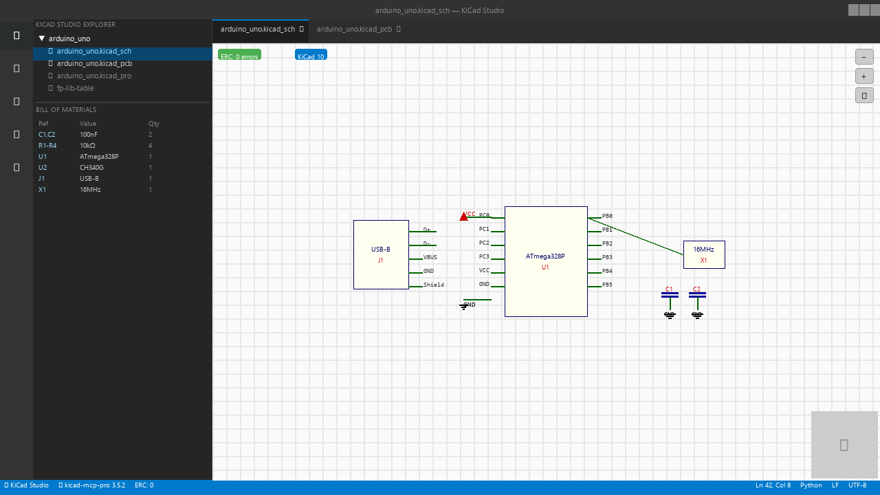KiCad Studio schematic viewer