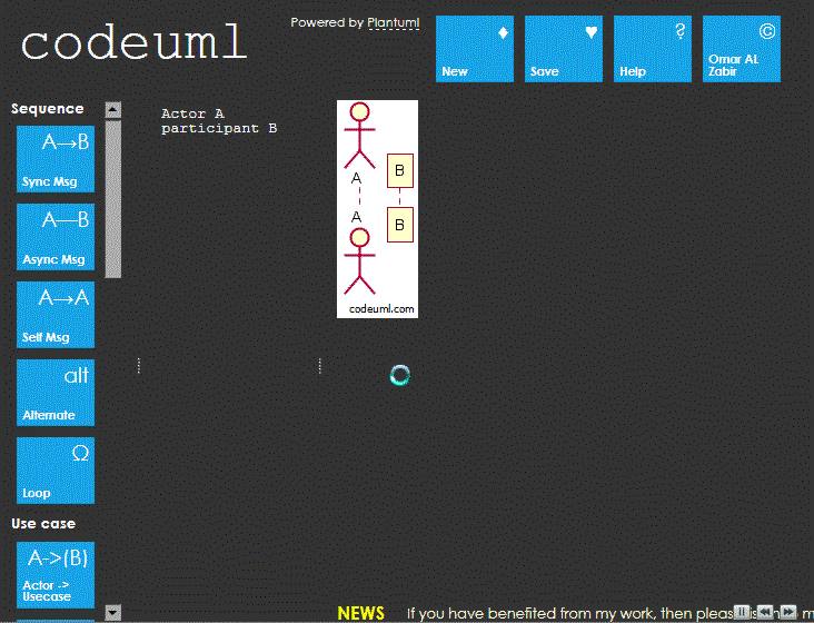 Codeuml Screenshot