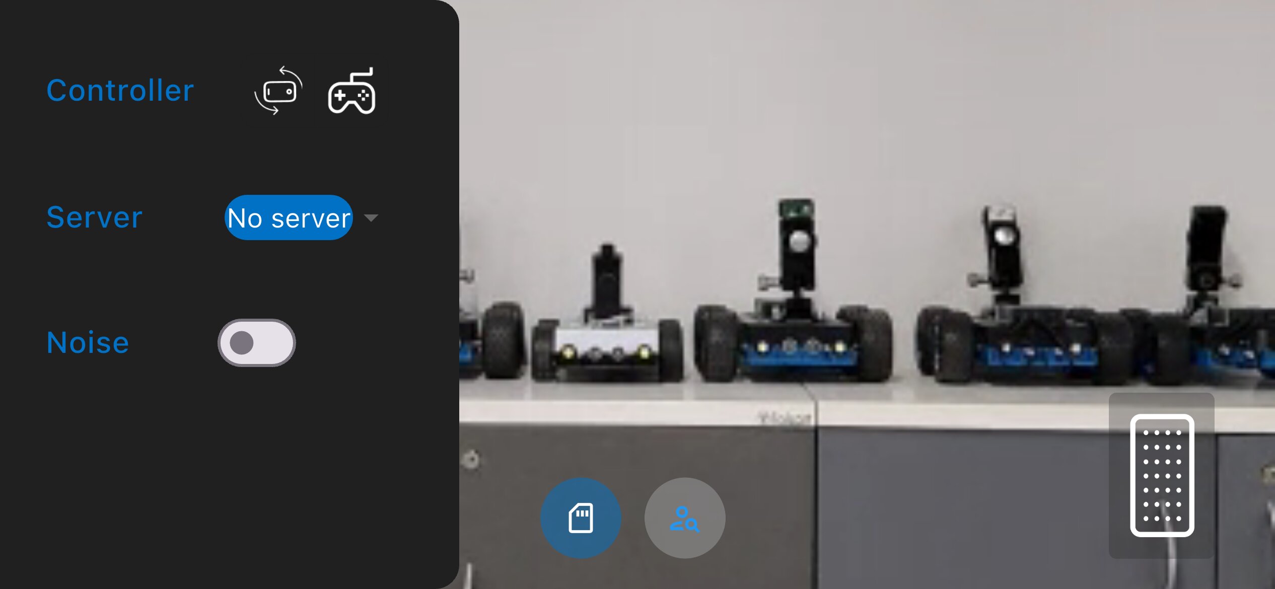 Flutter controller settings drawer