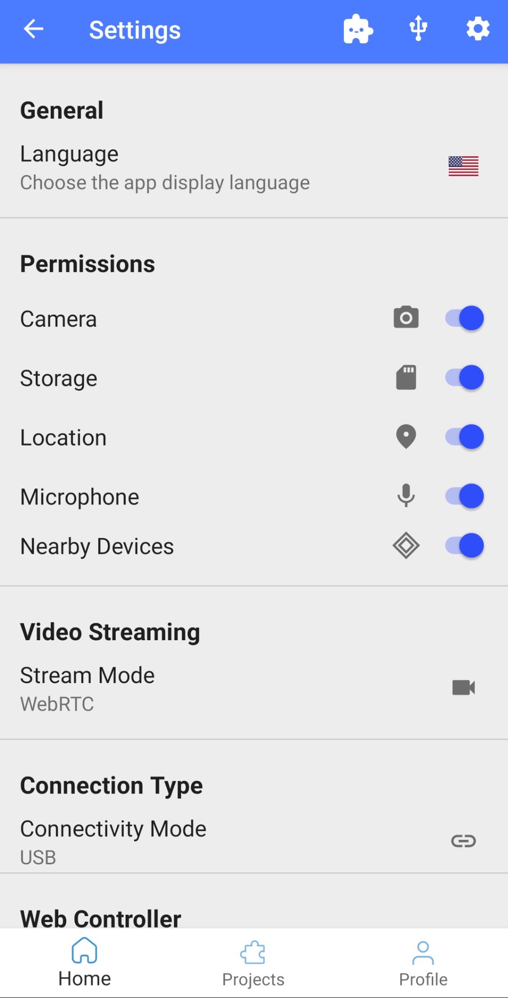 Redesigned Android Settings