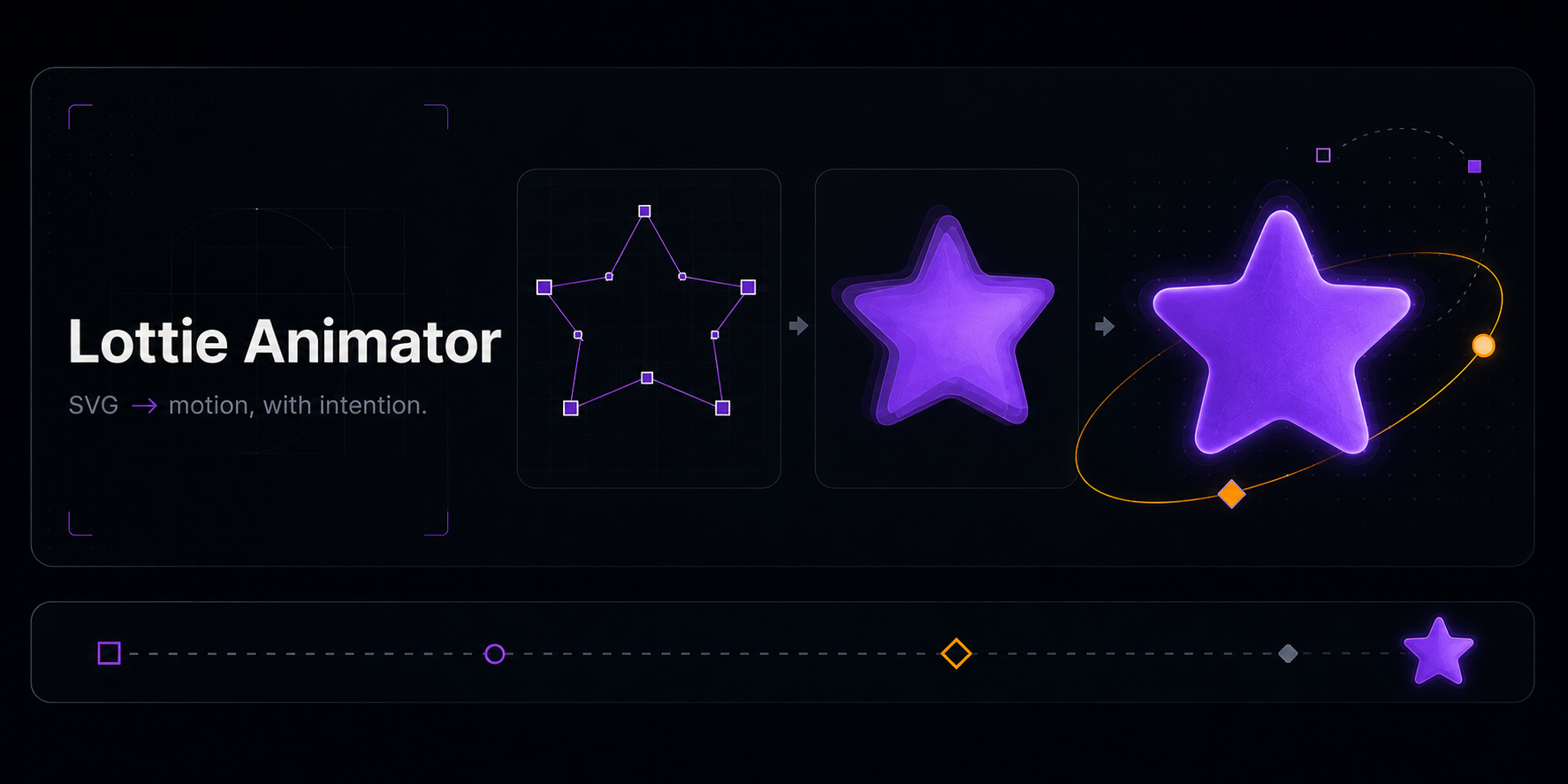 Lottie Animator — SVG to motion