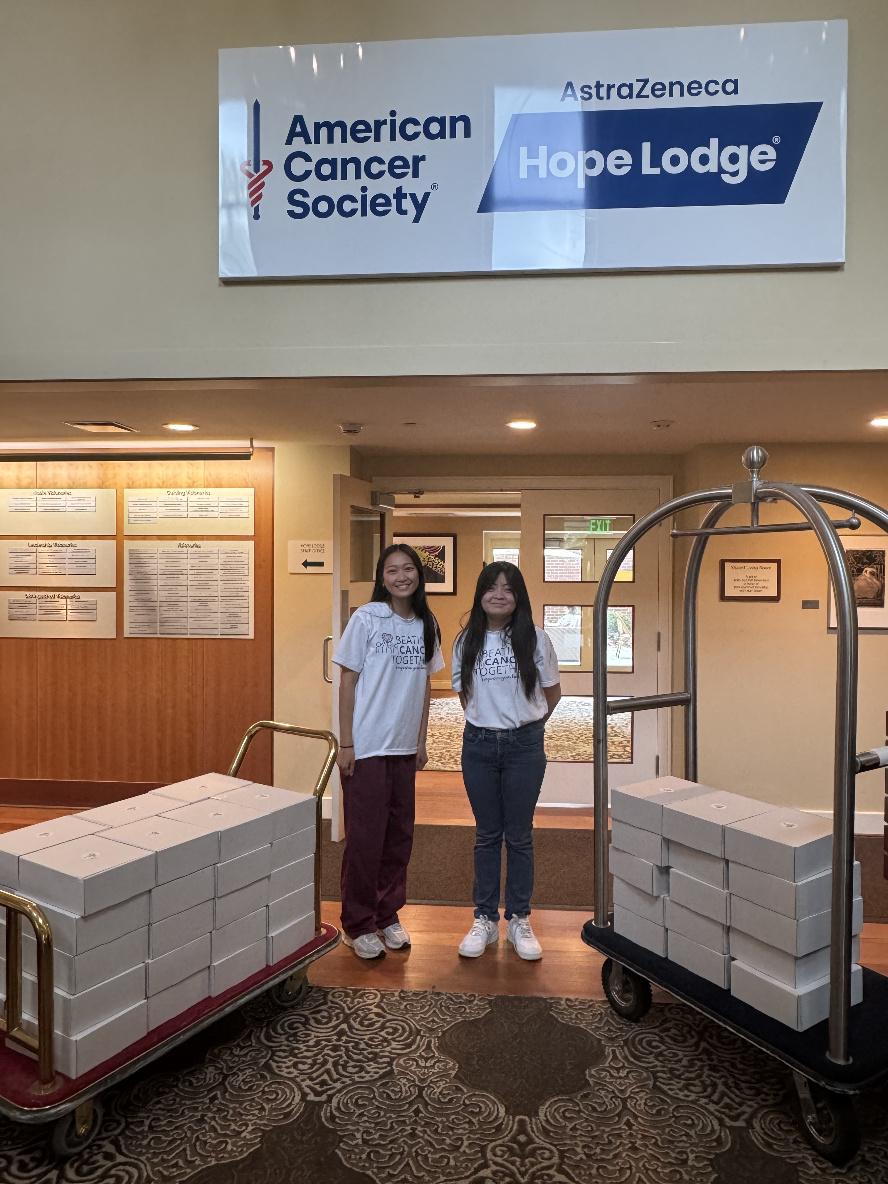Hope Lodge visit