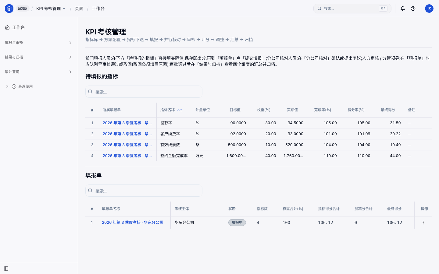 填数保存即出分