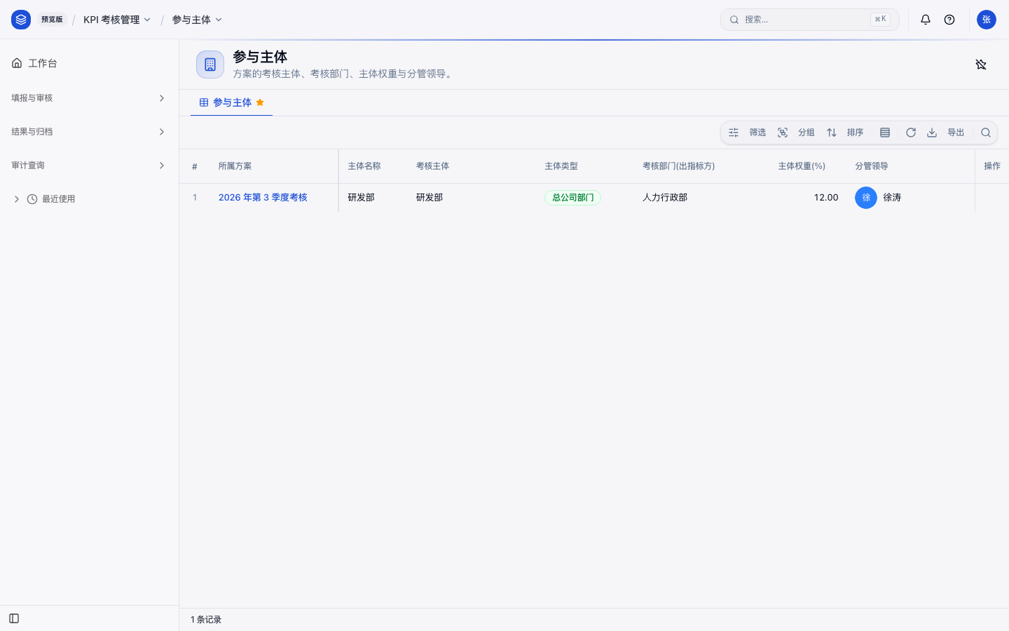 张伟参与主体
