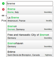 Geocoding Example