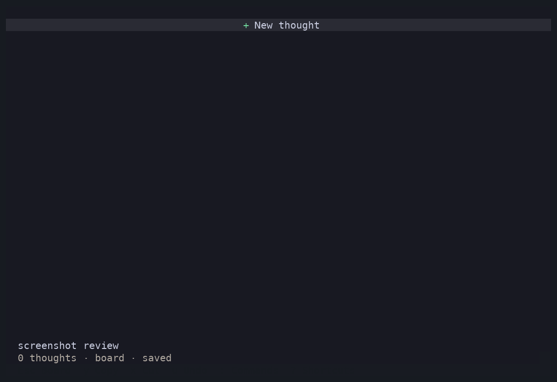 Proqi enabling Screenshot Inbox, receiving a new macOS screenshot, and turning it into an annotatable thought