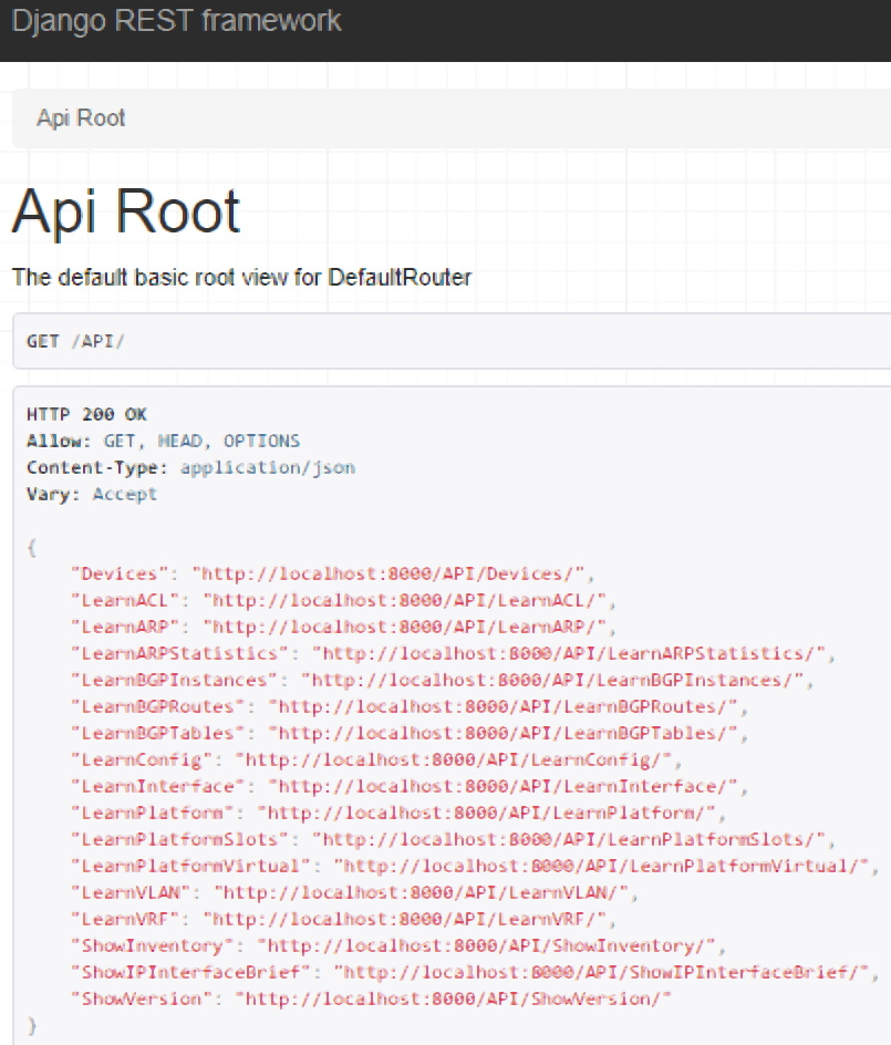 Merlin API Panel