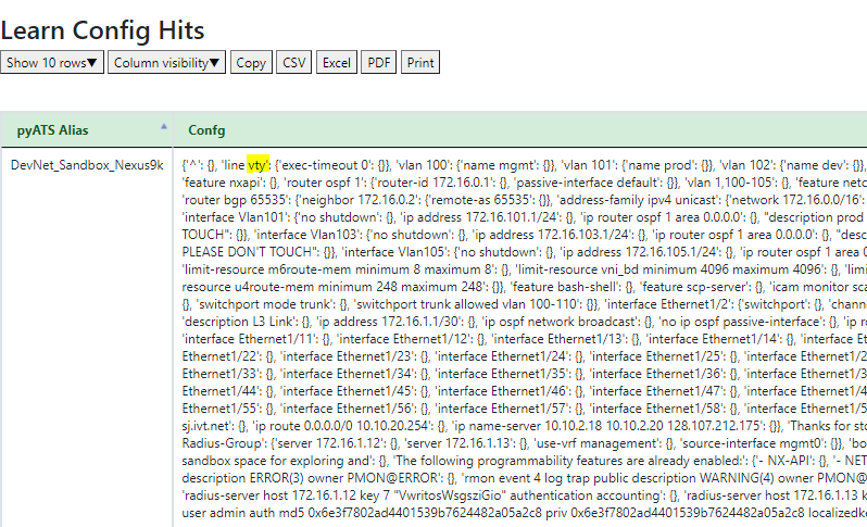 Merlin All Records Config Example