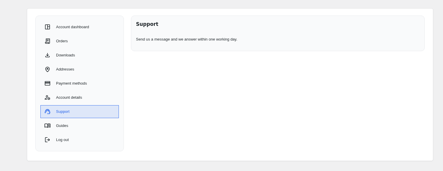 DashWoo custom endpoint page