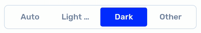 A preview of the component in use