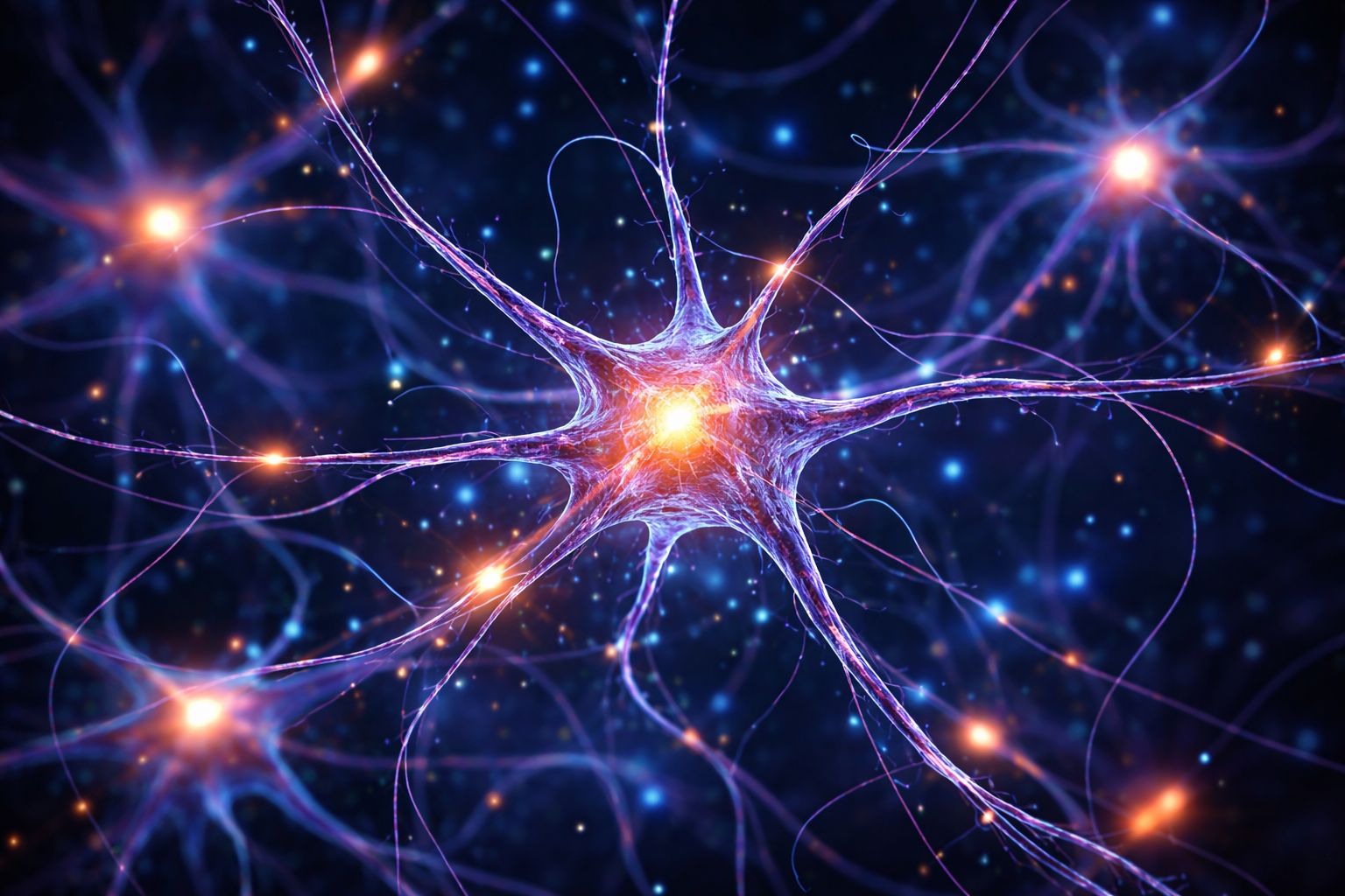 Neuron firing — attention and executive control