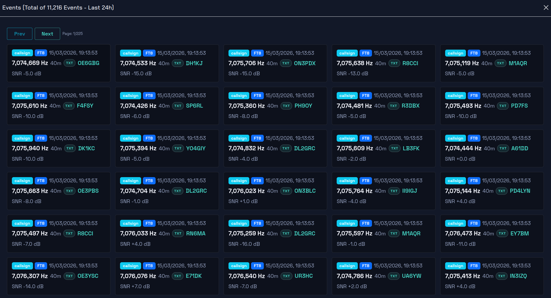 4HAM Spectrum Analysis screenshot 3