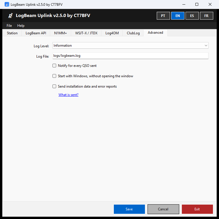 LogBeam Uplink screenshot 5
