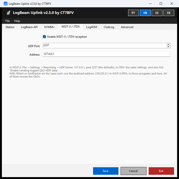 LogBeam Uplink screenshot 3