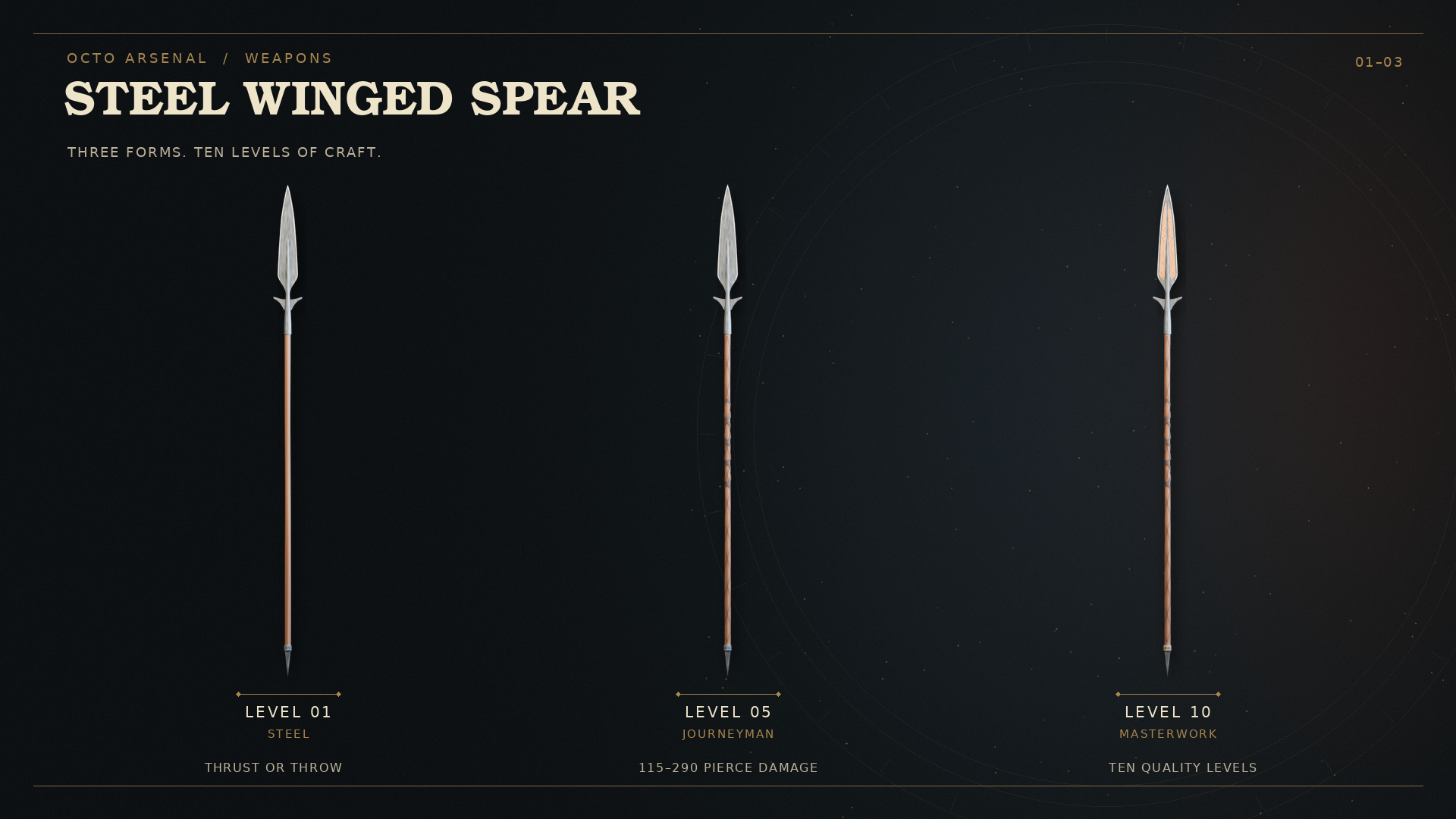 Steel Winged Spear