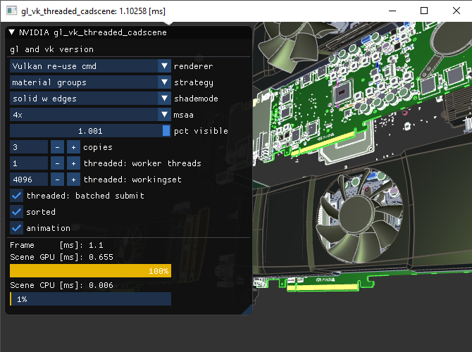 Vulkan driver installed