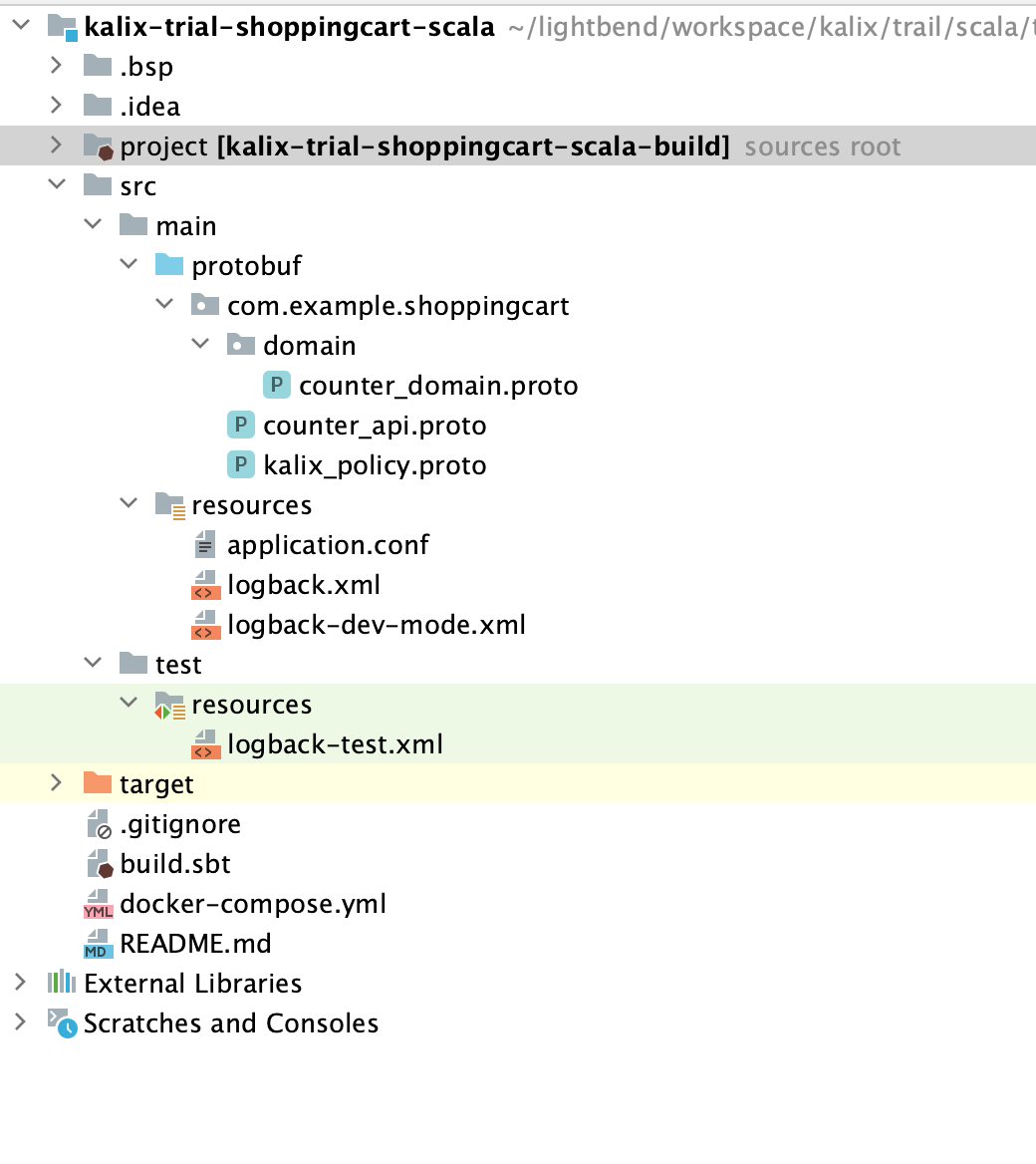 Scala project structure