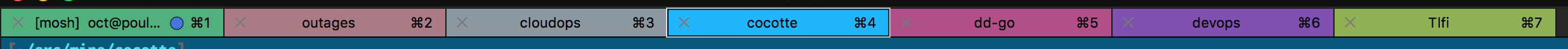 Sample cocotte output