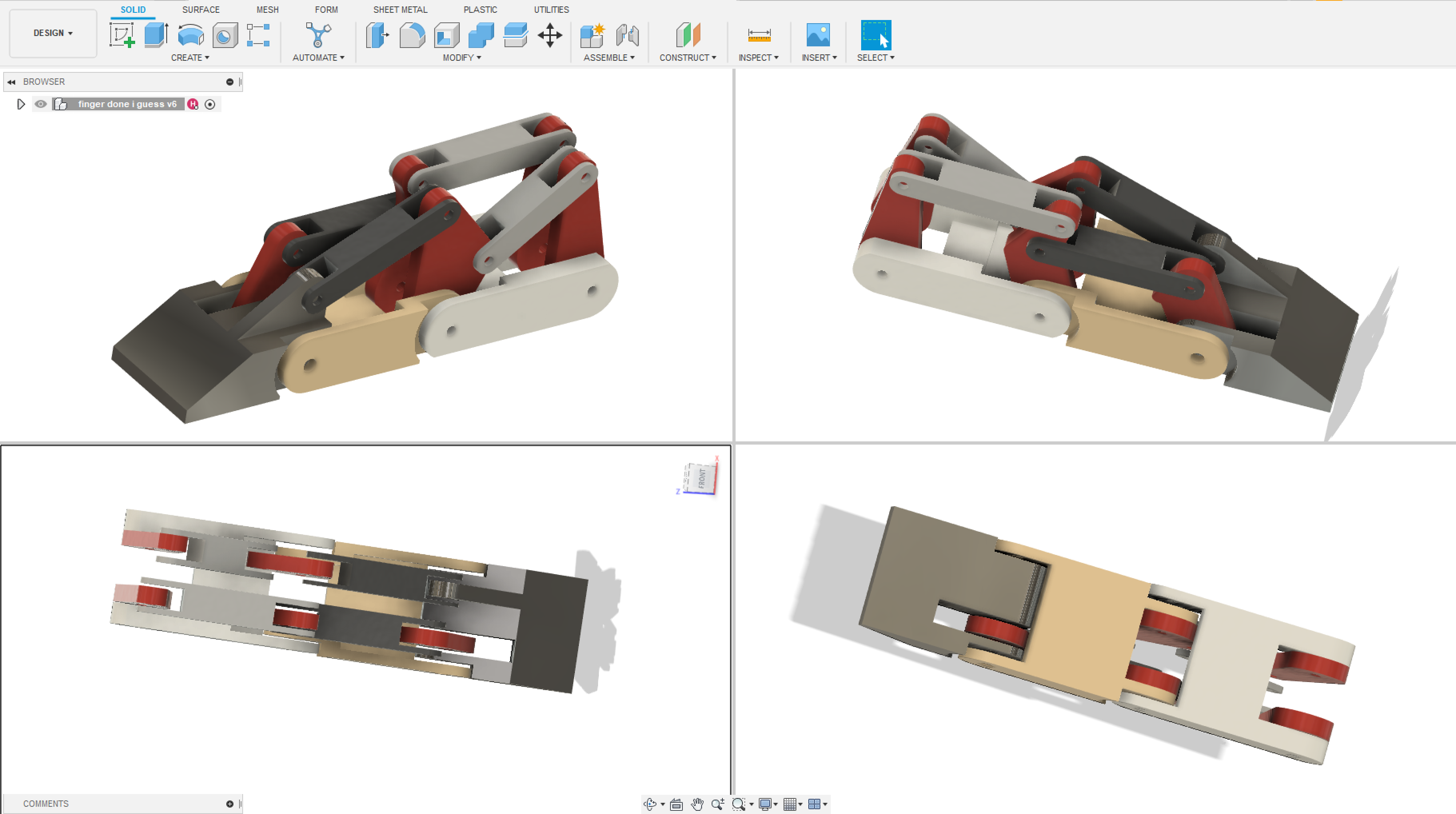 A Fusion 360 screenshot