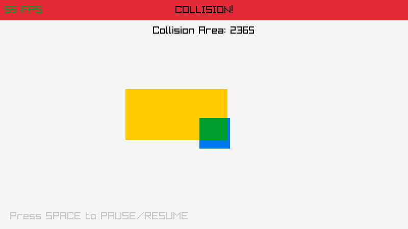 A screenshot of shapes_collision_area