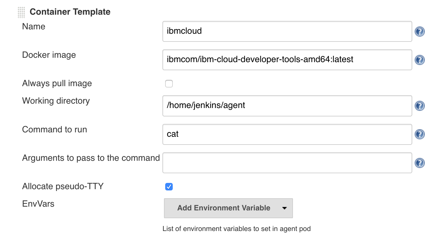 ibmcloud template