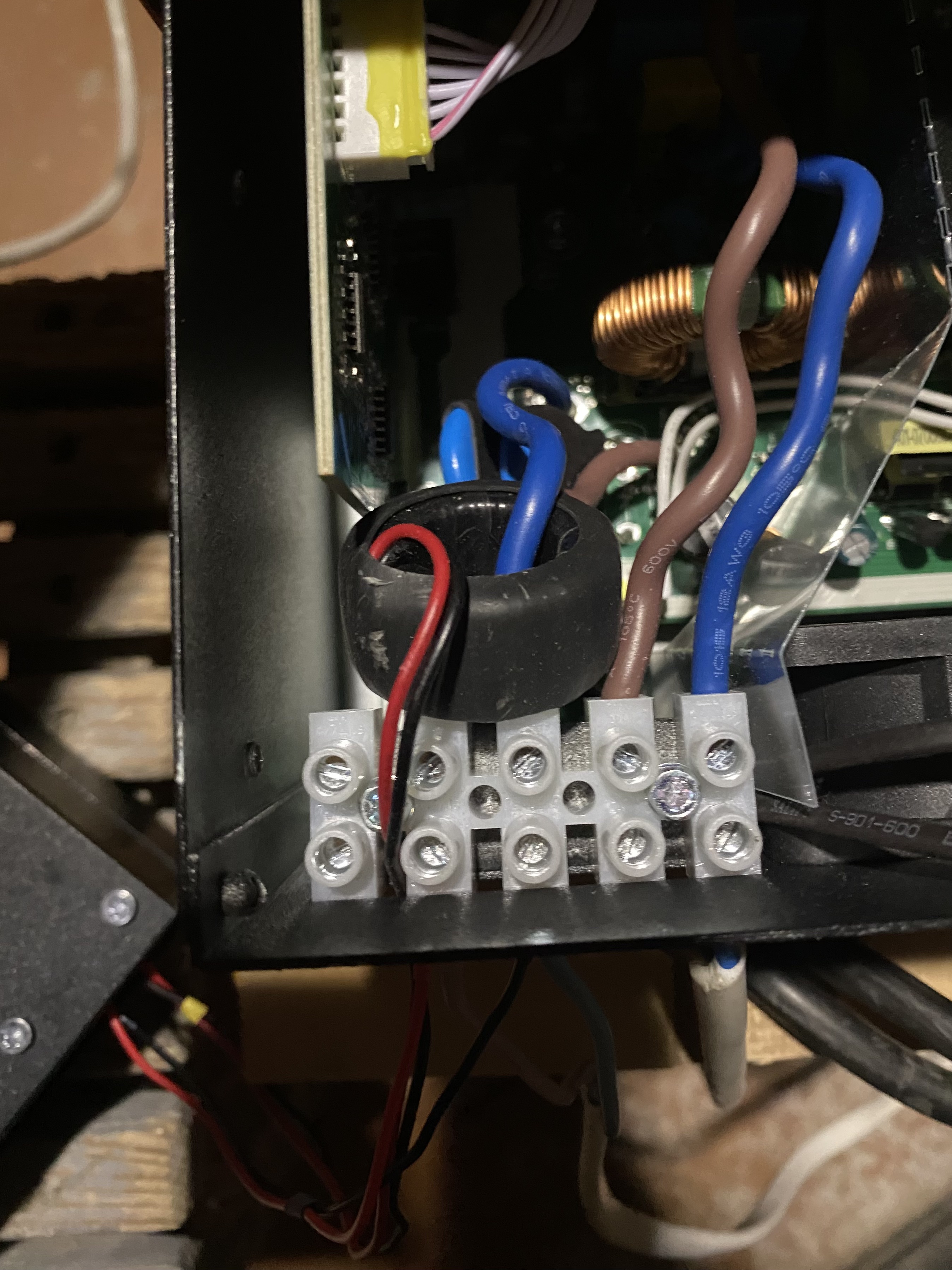 PZEM module connection example