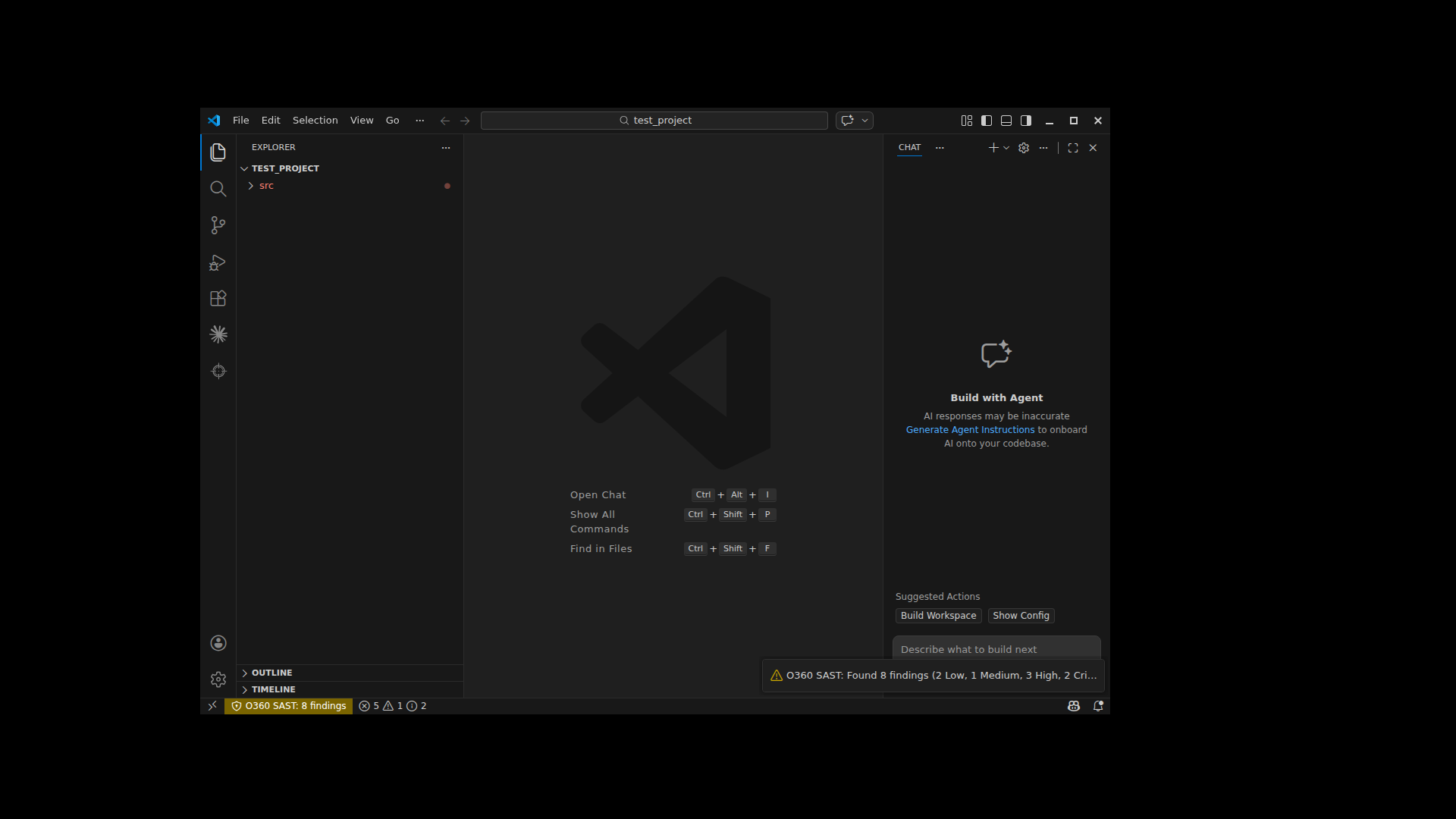 Scan Complete — 8 Findings