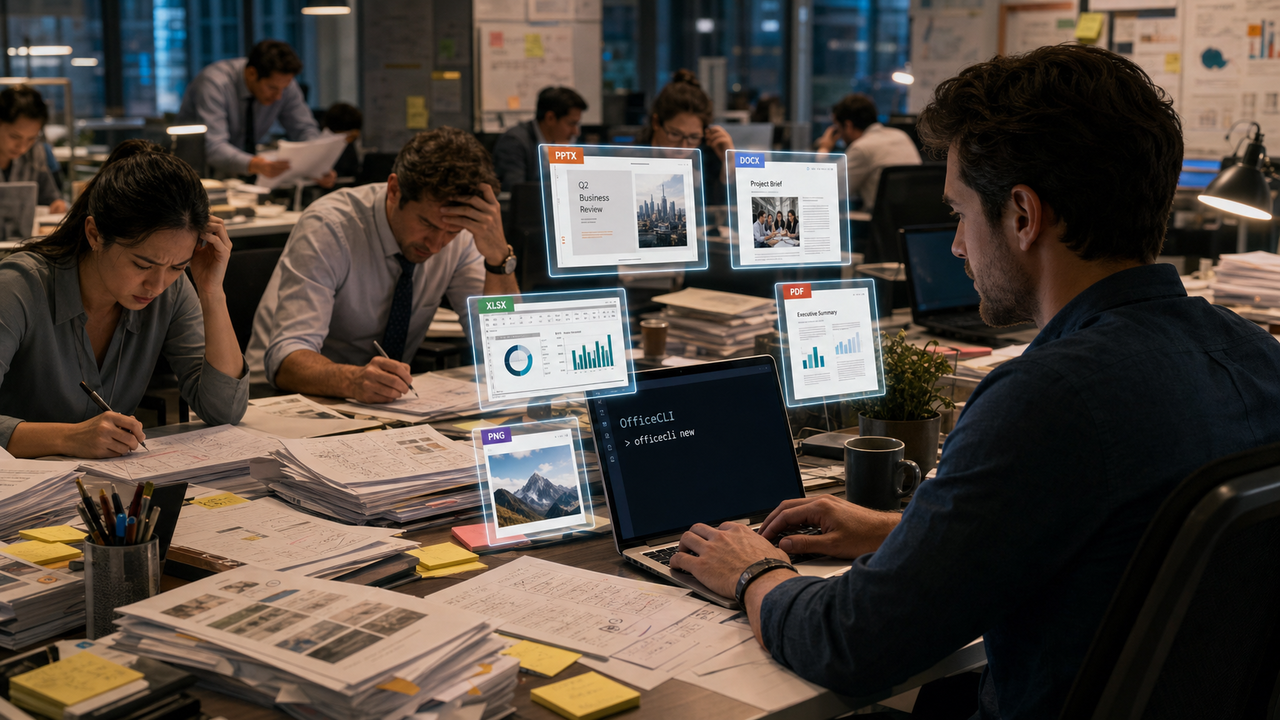OfficeCLI deadline automation image