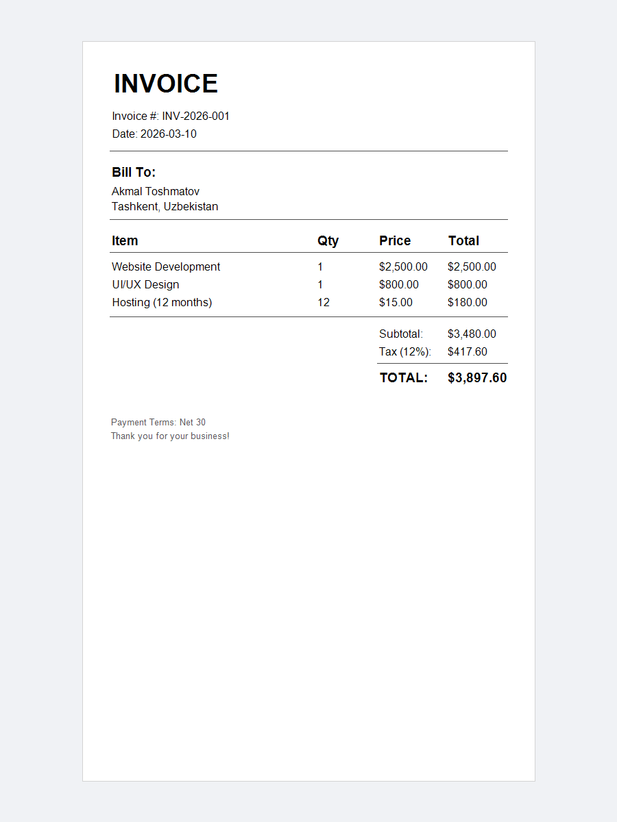 invoice-generator