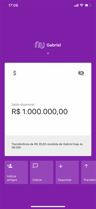 GitHub - gabrielespinheira/nubank-concept: Clone da interface do nubank ...