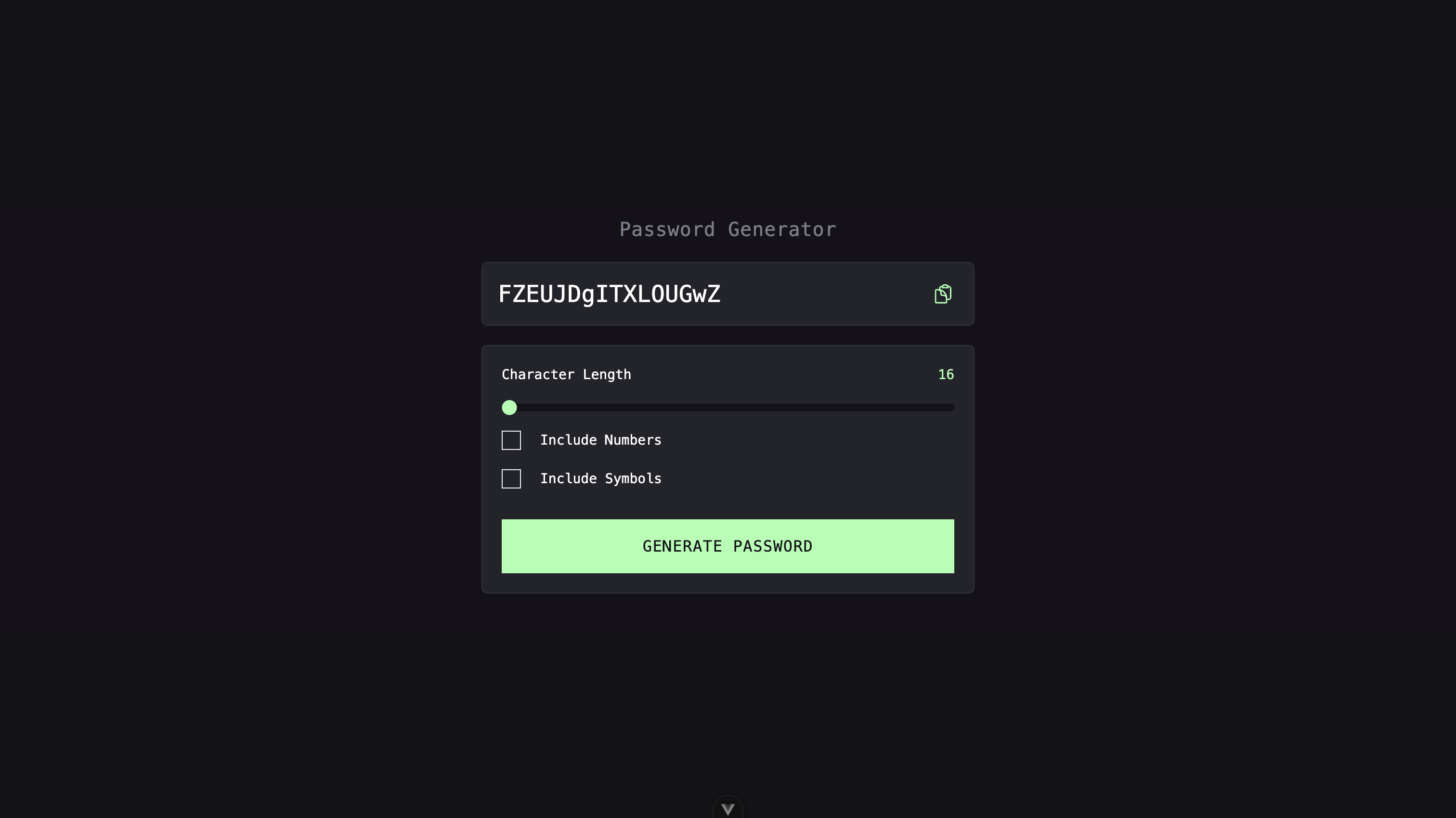 Password Generator App