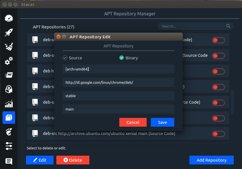 Optimizer github. Stacer.