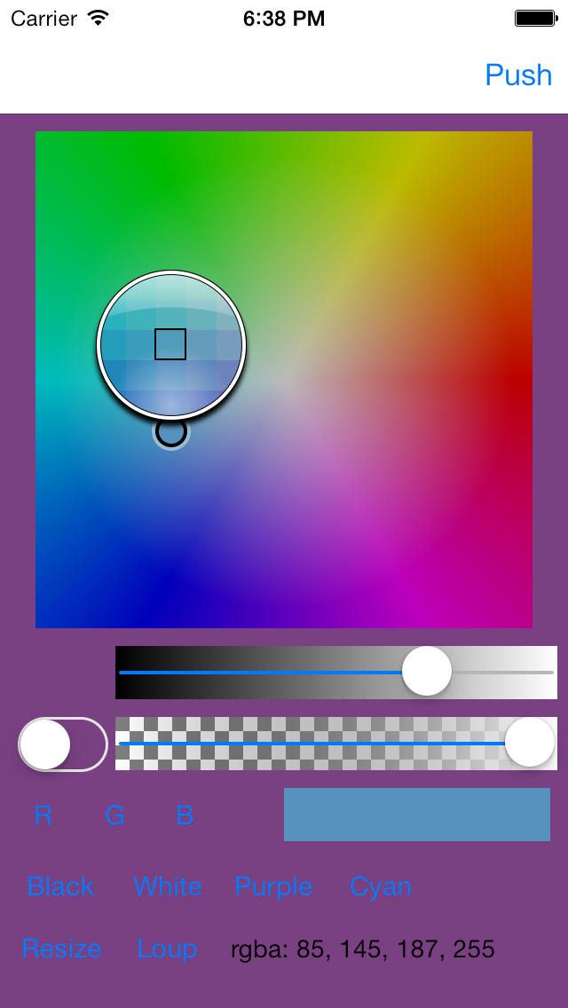 Color Picker - Loupe