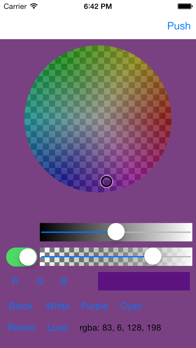 Color Picker - Resize