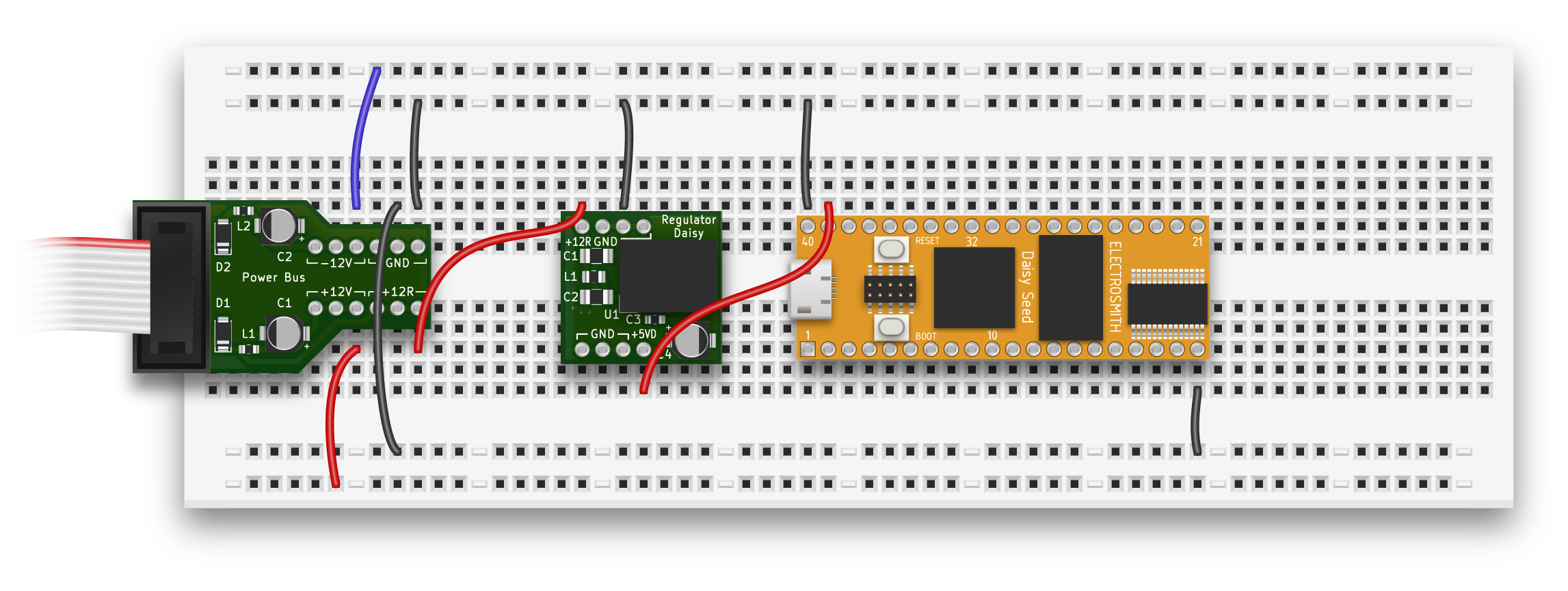 Regulator daisy, from the project README