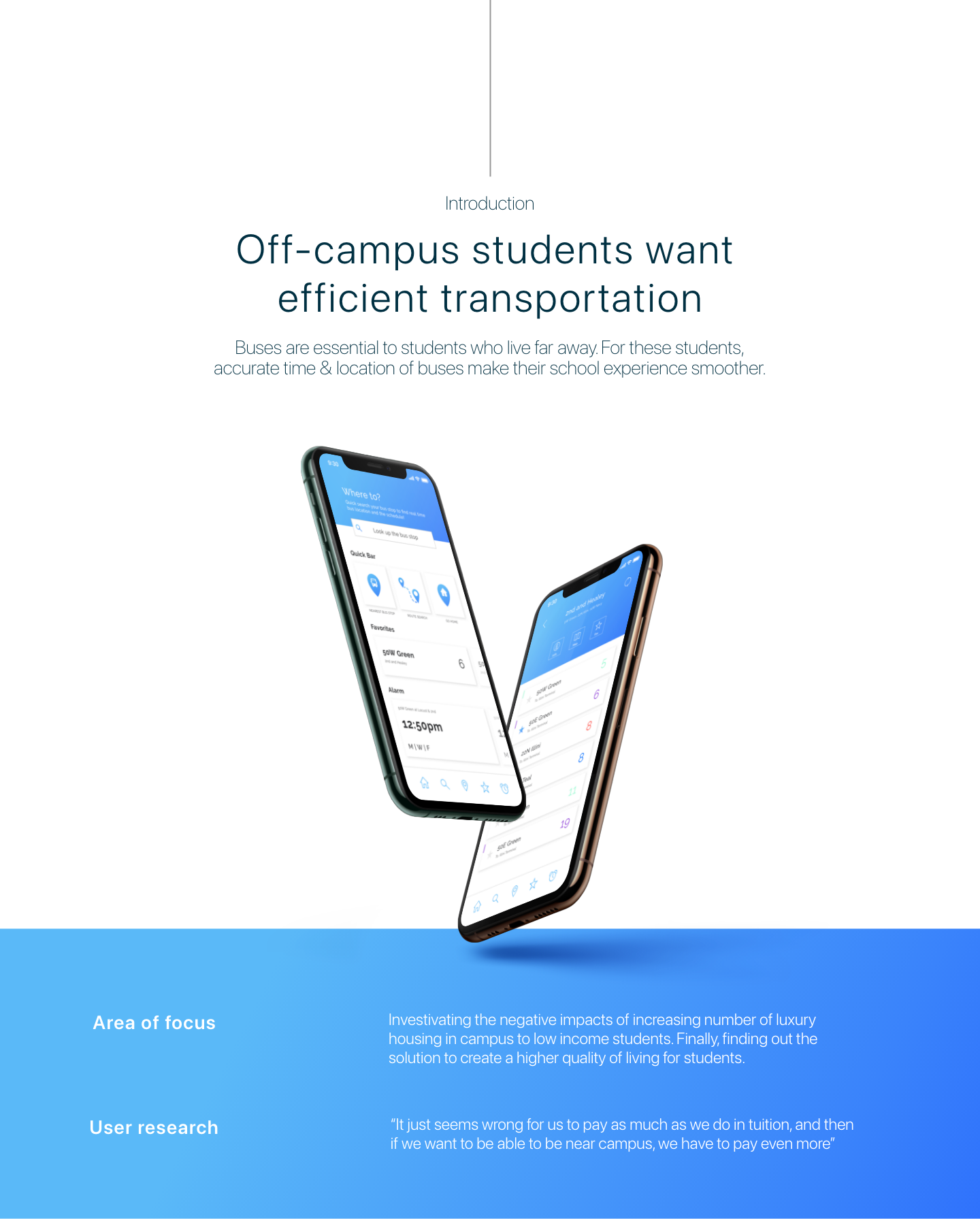 Time to Bus capstone project slide 2