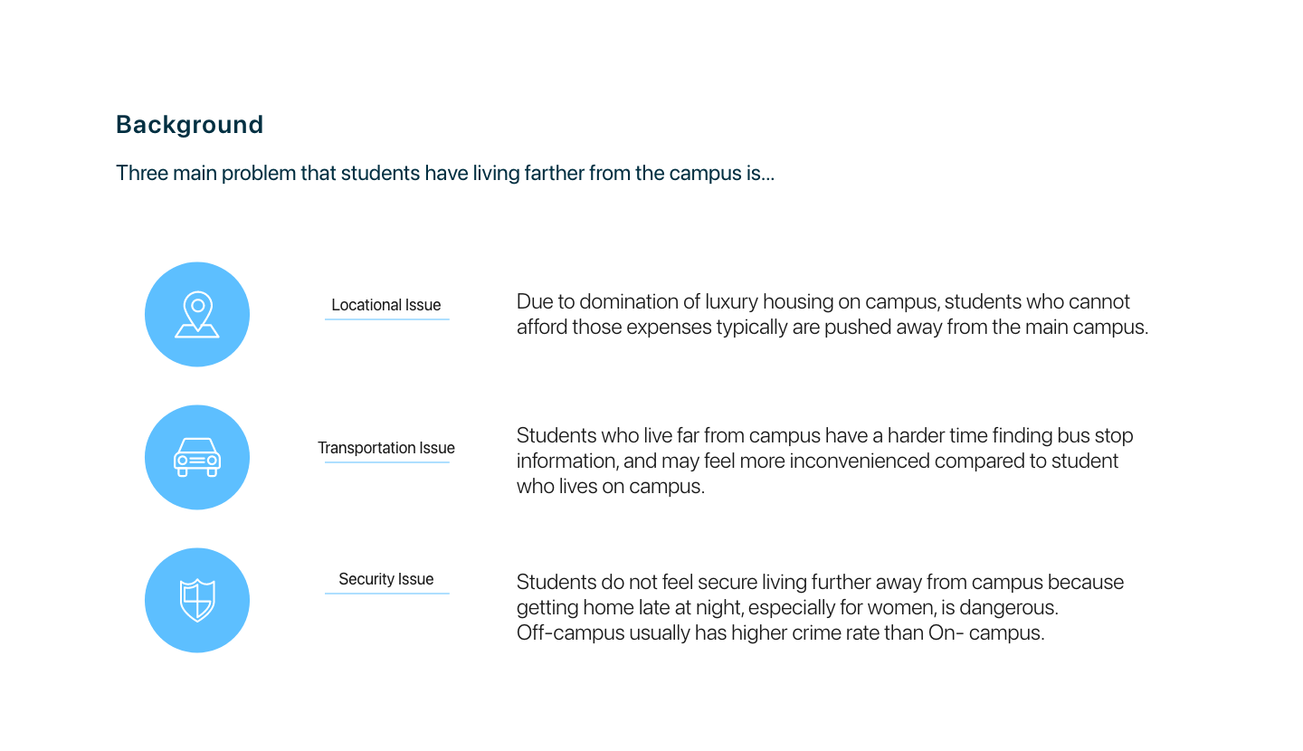 Time to Bus capstone project slide 4