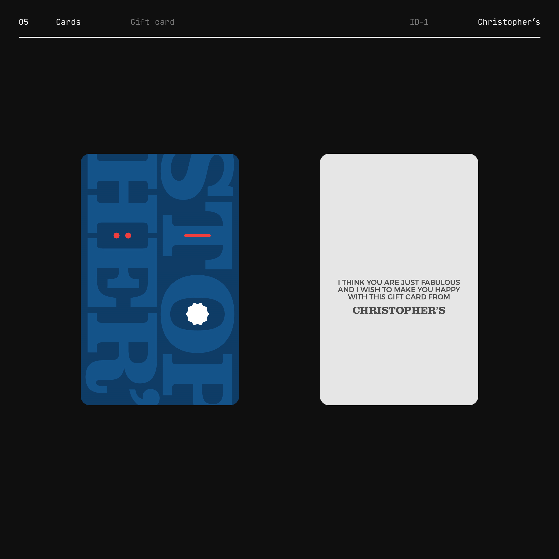 Graphic design work by Nick Toa.
