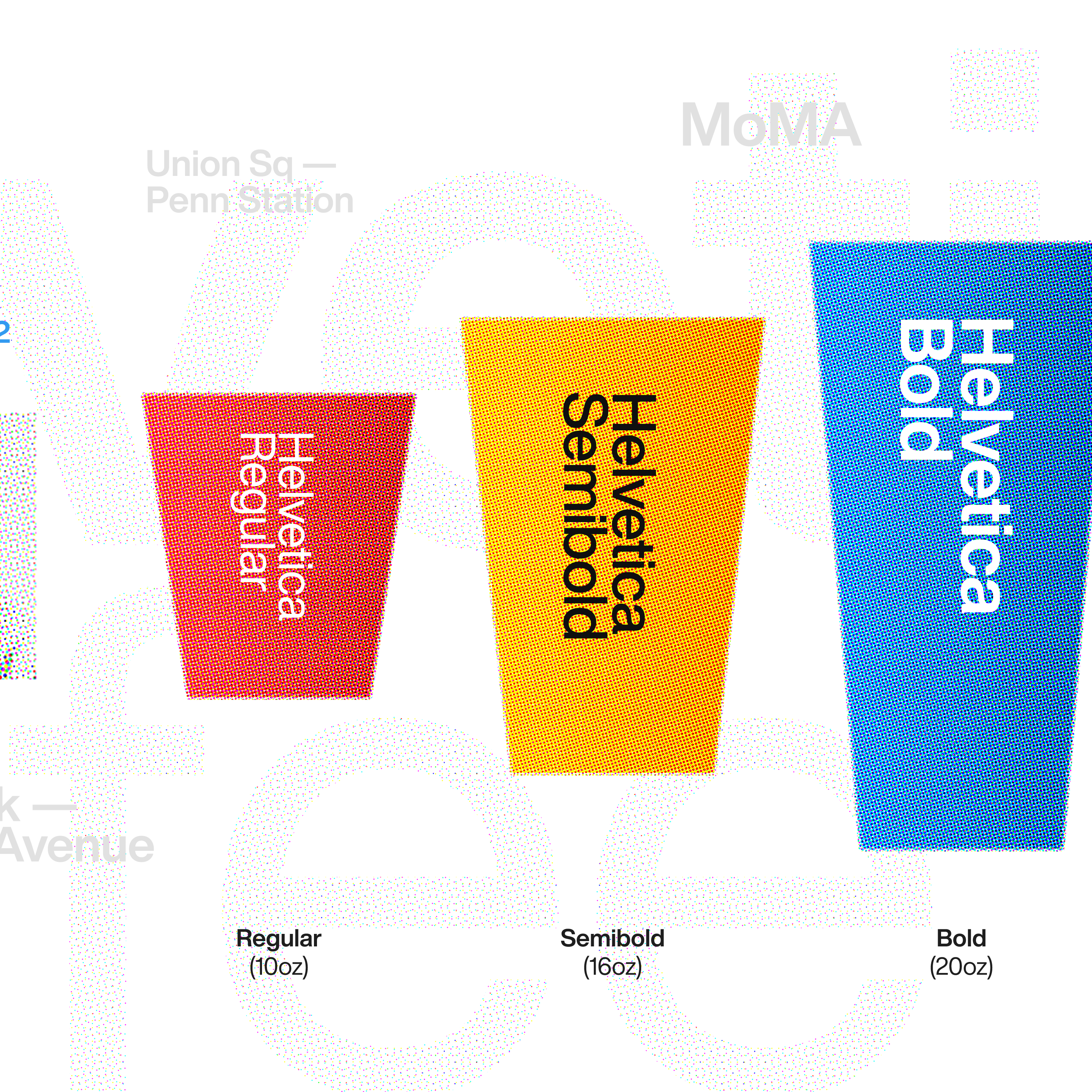 Graphic design work by Nick Toa.