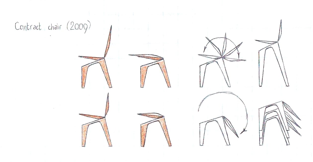Furniture design work by Nick Toa.