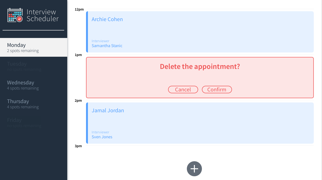 GitHub - Ojripley/scheduler: A React Based Appointment Scheduling Web-app.