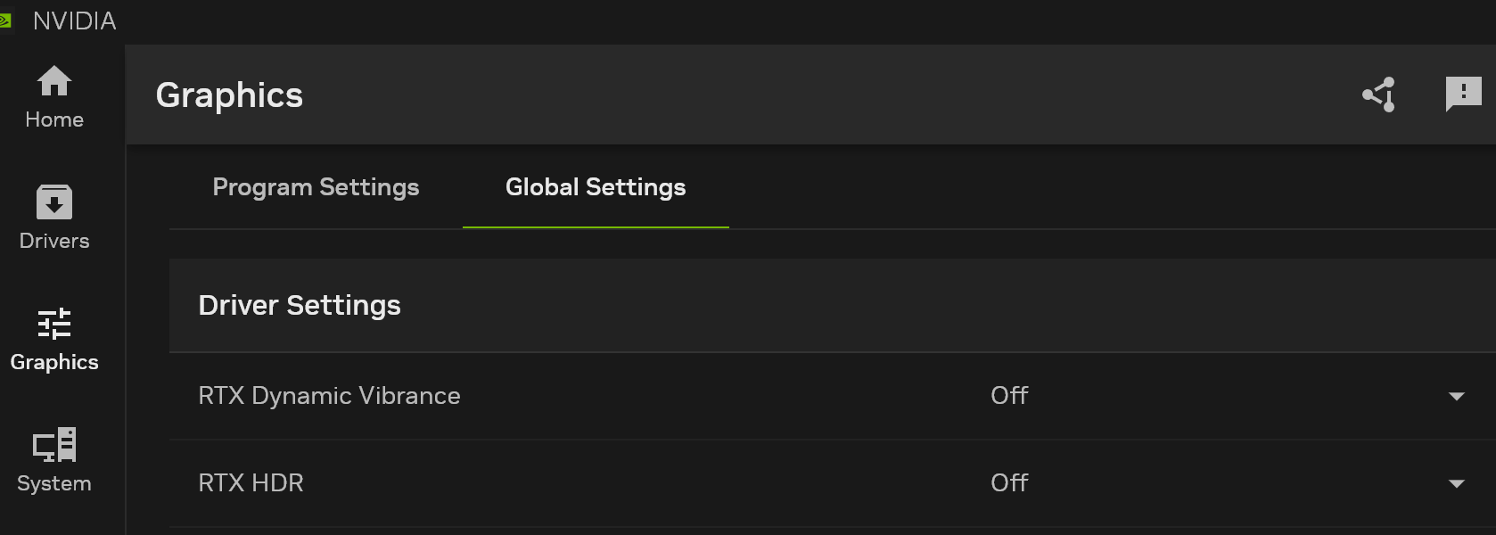 Disable Filters