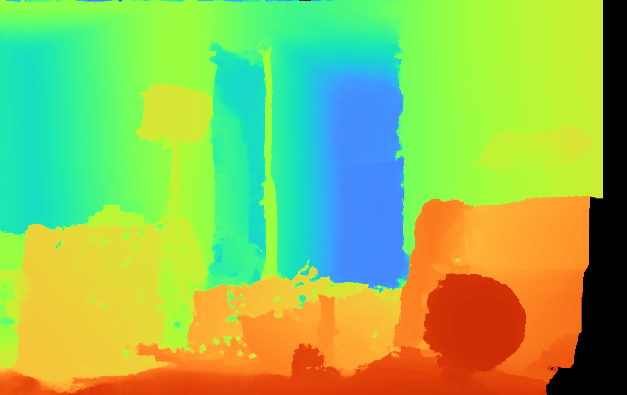 Color Coded Depth