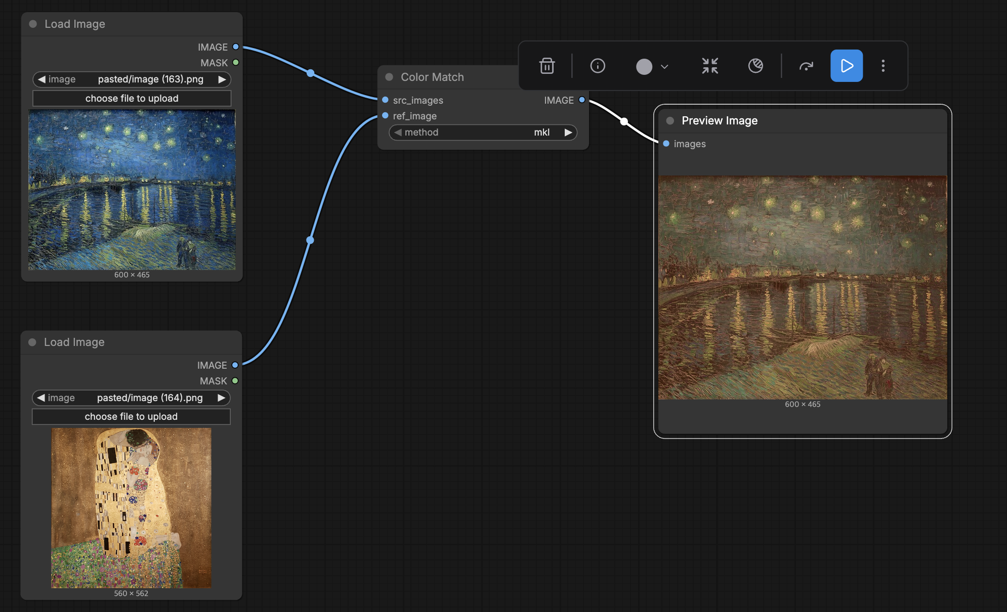 ComfyUI Color Matcher
