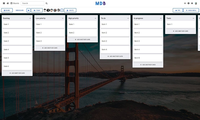 Trello board