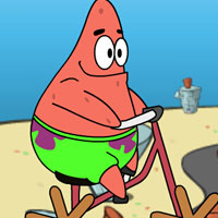 Patrick Star Cheese Catching