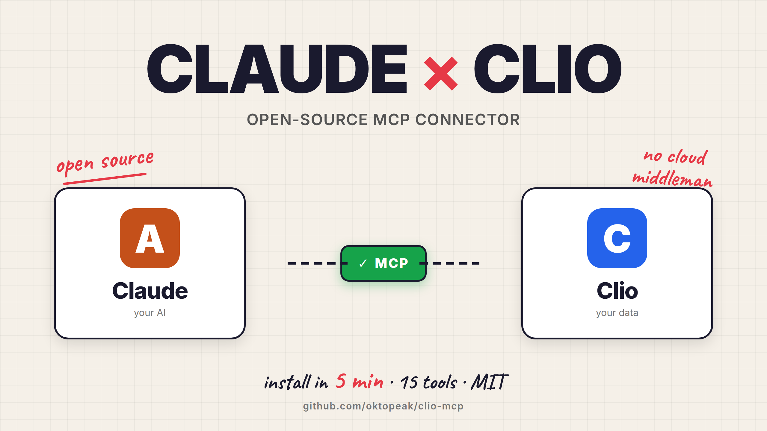 Clio MCP — live demo on YouTube