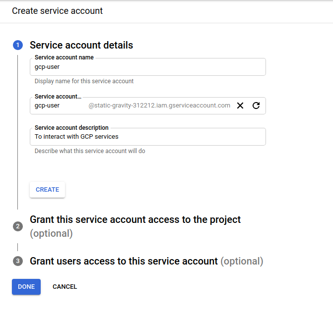 fill-service-account